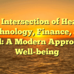 The Intersection of Health, Technology, Finance, and Travel: A Modern Approach to Well-being