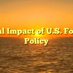 Global Impact of U.S. Foreign Policy
